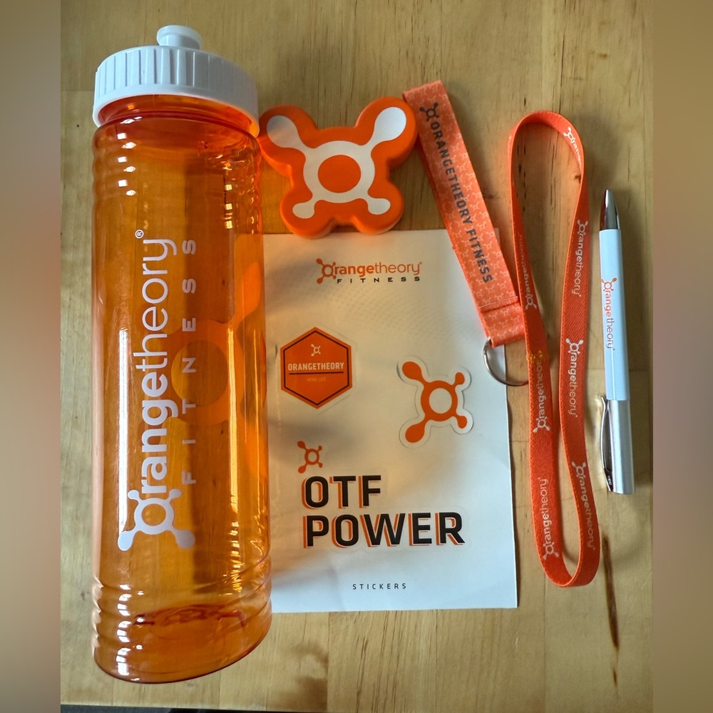 Orangetheory Fitness Orange Water Bottle and Accessories